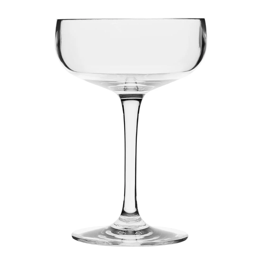 Olympia Kristallon Polycarbonate Champagne Coupe Glasses 210ml (12 pack)