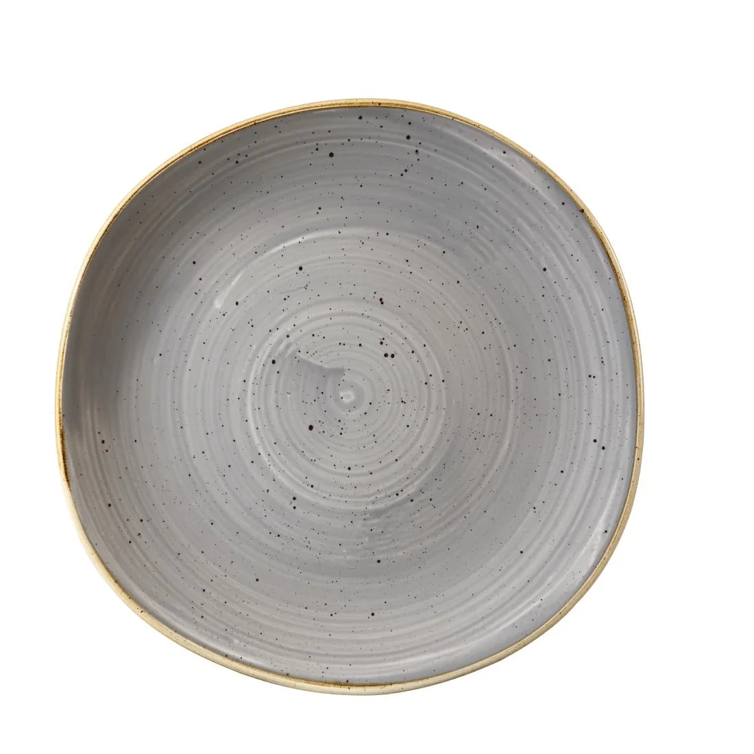 Churchill Stonecast Round Plate Peppercorn Grey 264mm