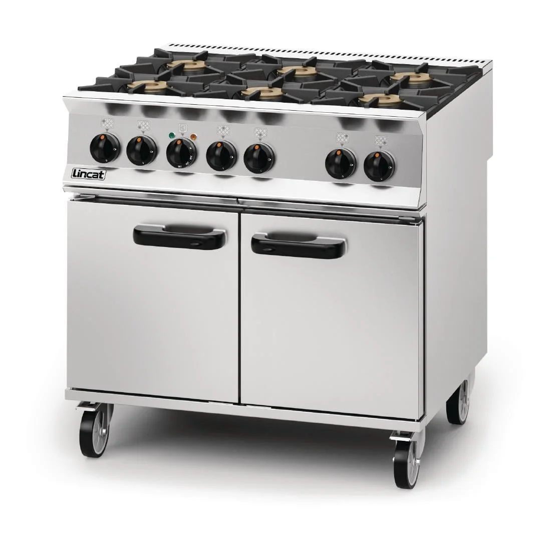 Lincat Opus 800 Propane Gas 6 Burner Dual Fuel Oven Range OD8007/P - Image 2