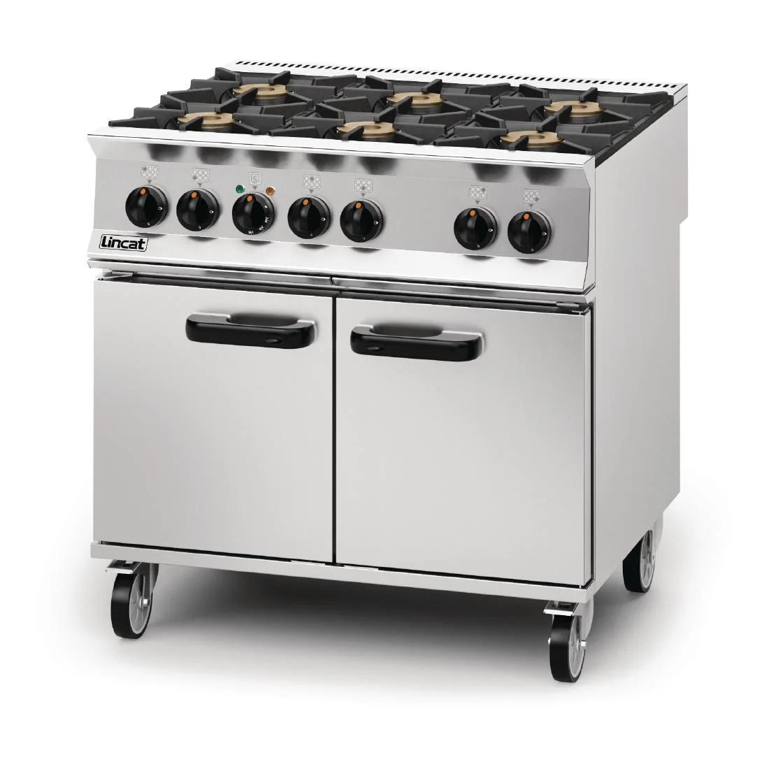 Lincat Opus 800 Natural Gas 6 Burner Dual Fuel Oven Range OD8007/N - Image 2