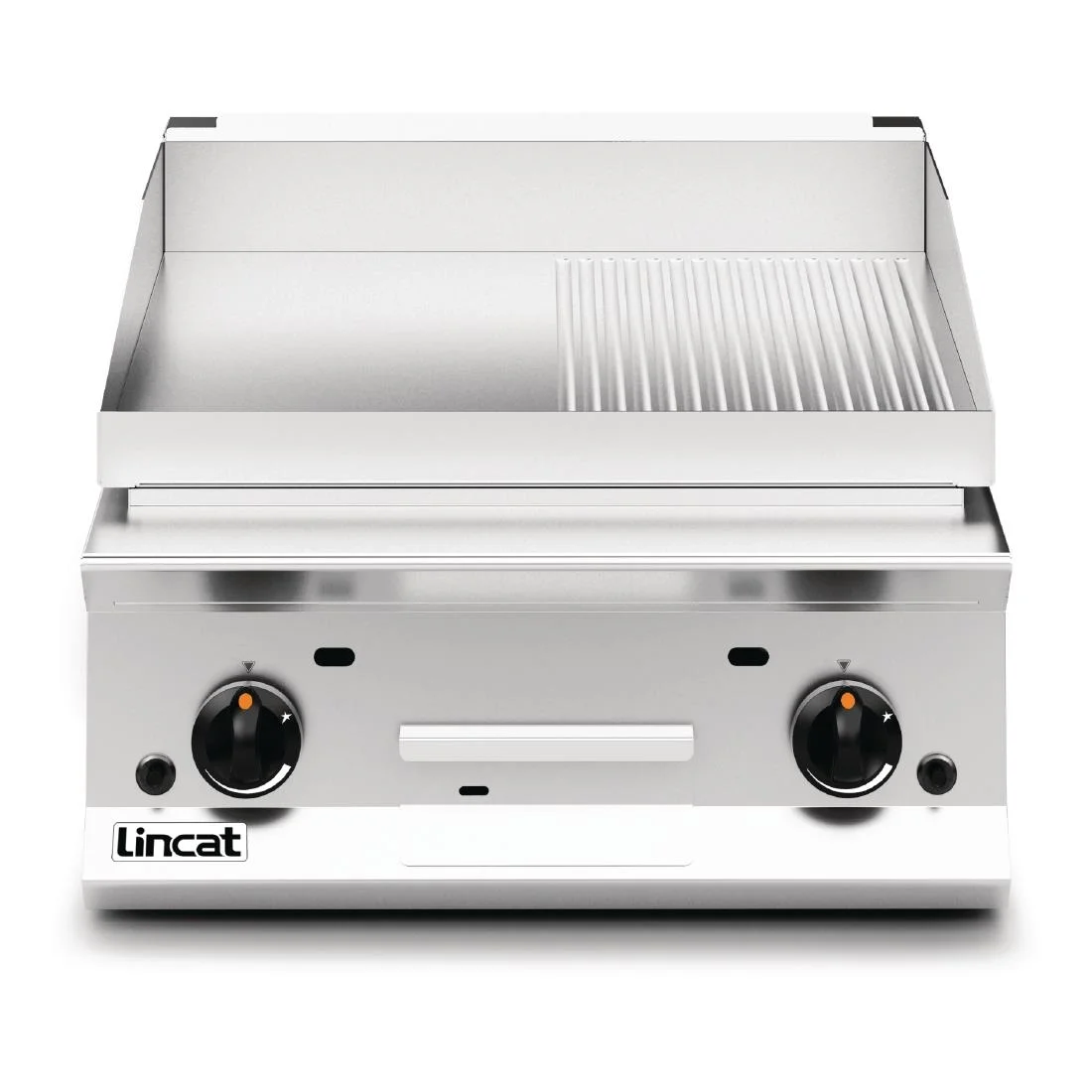 Lincat Opus 800 Half Ribbed Natural Gas Griddle OG8201/R/N - Image 3