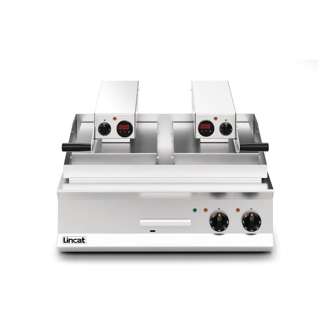 Lincat Opus 800 Half Ribbed Clam Griddle OE8210/FR - Image 3