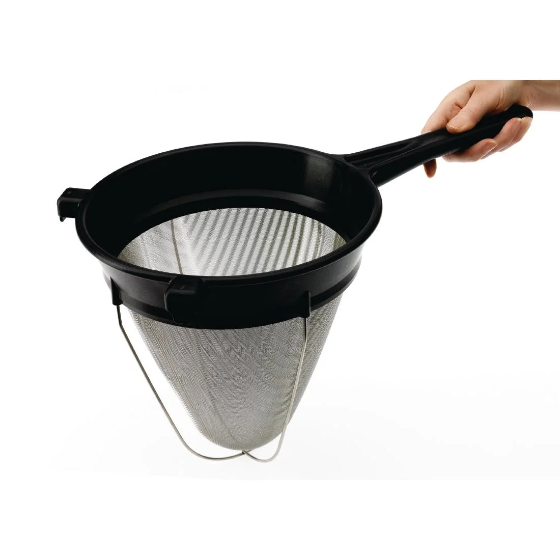 Matfer Bourgeat Exoglass Bouillon Strainer 255mm - Image 2