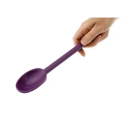 Matfer Bourgeat Exoglass Spoon Purple 12" - Image 1