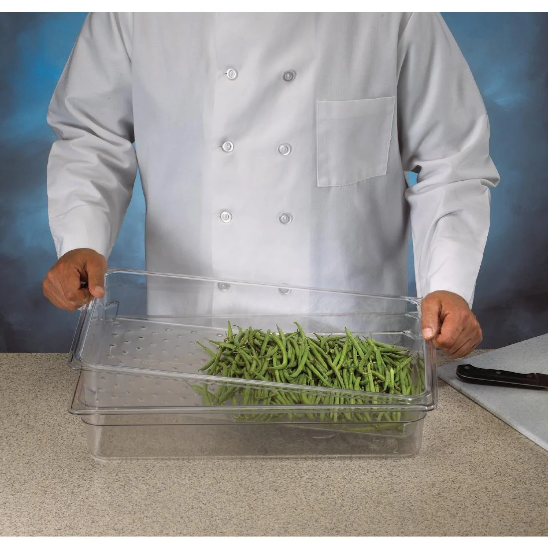 Cambro Polycarbonate 1/1 Gastronorm Pan 100mm - Image 5
