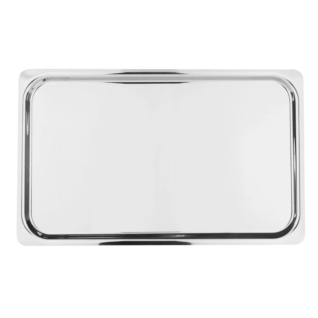 Vogue Heavy Duty Stainless Steel 1/1 Gastronorm Tray 10mm - Image 2