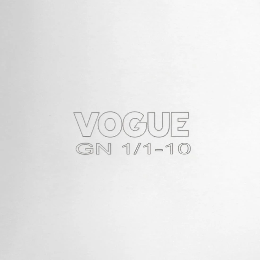 Vogue Heavy Duty Stainless Steel 1/1 Gastronorm Tray 10mm - Image 5