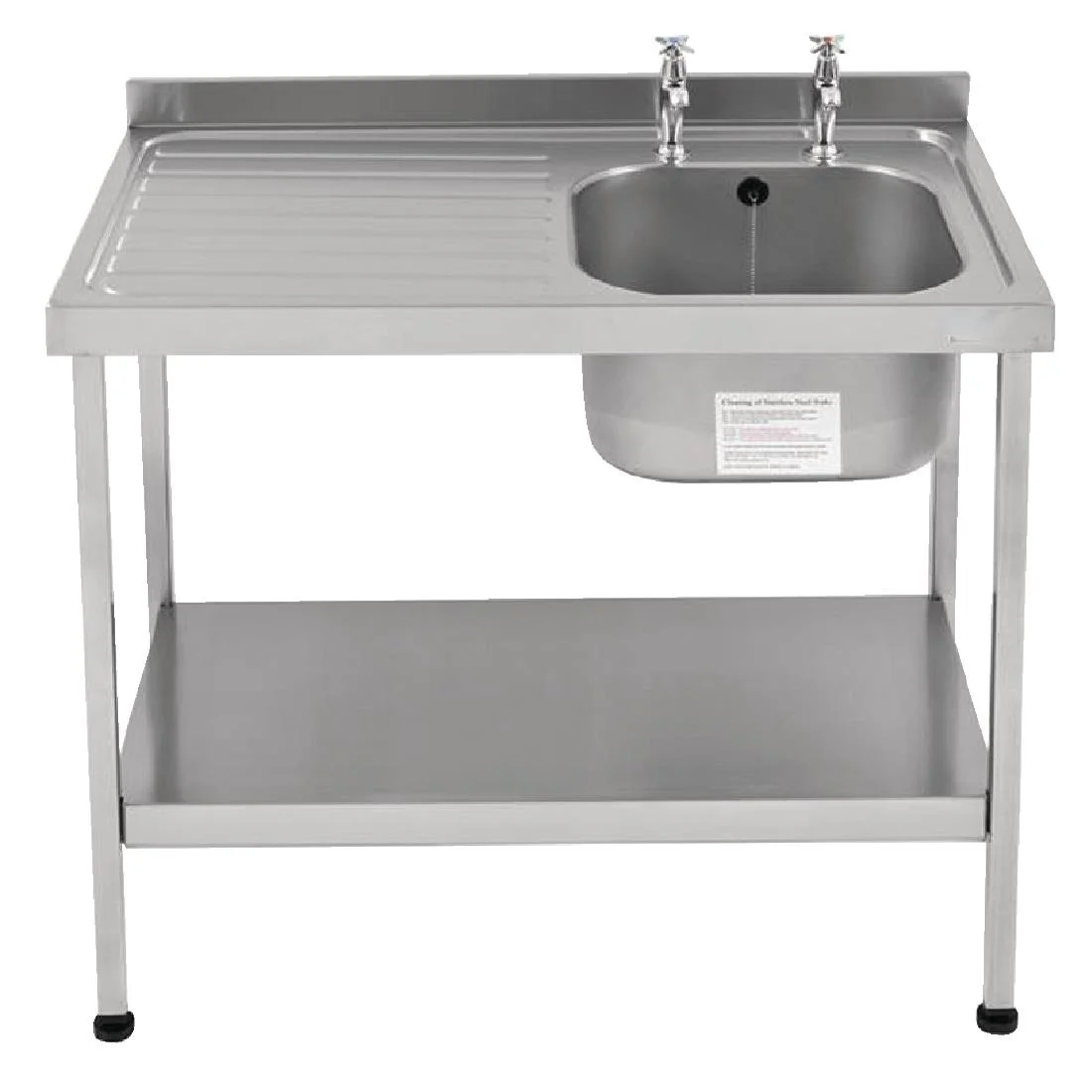 Franke Sissons Self Assembly Stainless Steel Sink Left Hand Drainer 1200x600mm - Image 1