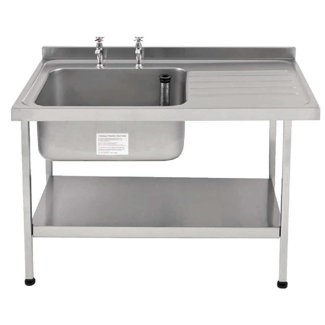 Franke Sissons Self Assembly Stainless Steel Sink Right Hand Drainer 1500x650mm - Image 1