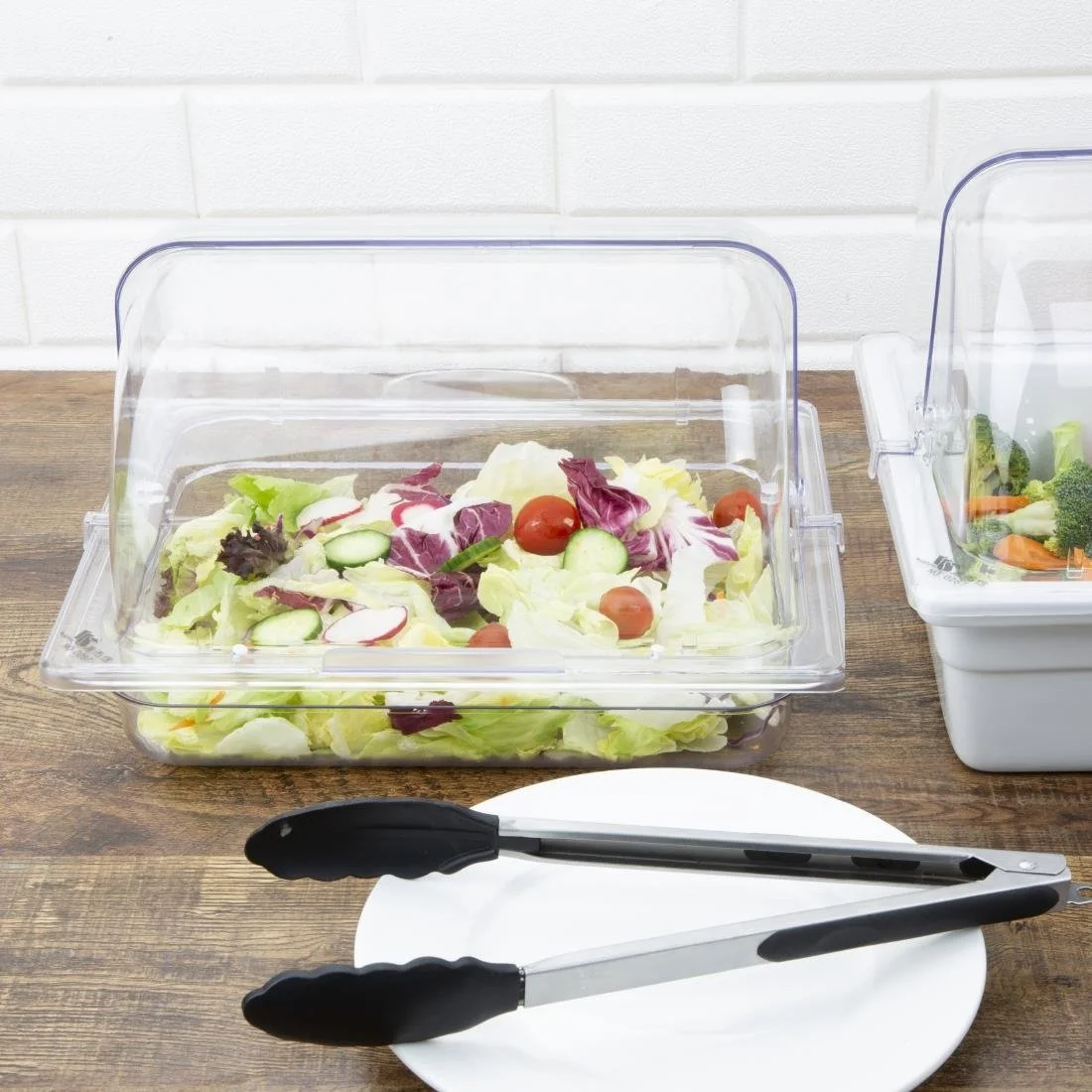 Olympia Kristallon PC Rolltop Cover GN 1/2 - Image 5