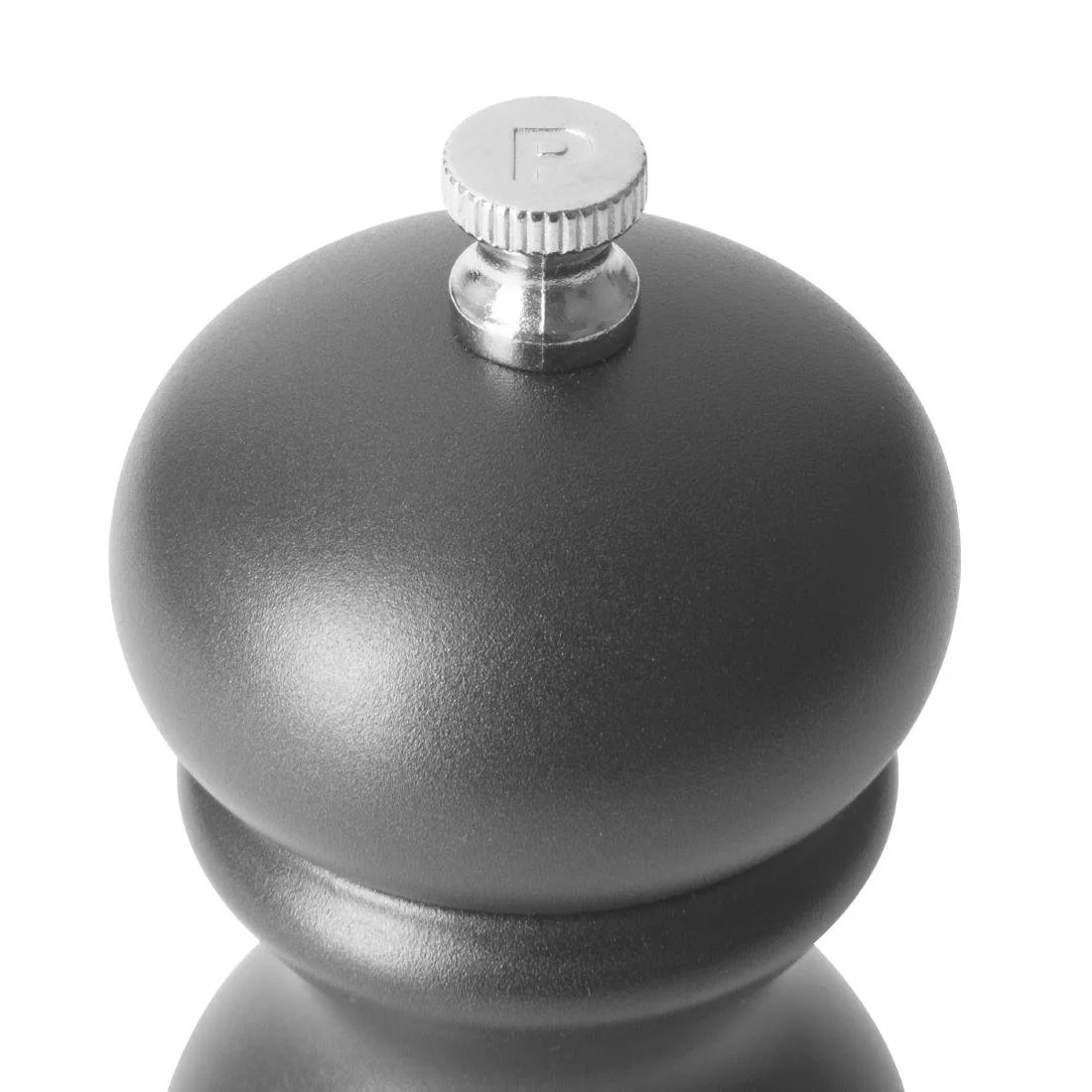 Olympia Salt Or Pepper Grinder Grey Hevea Wood 125mm - Image 2