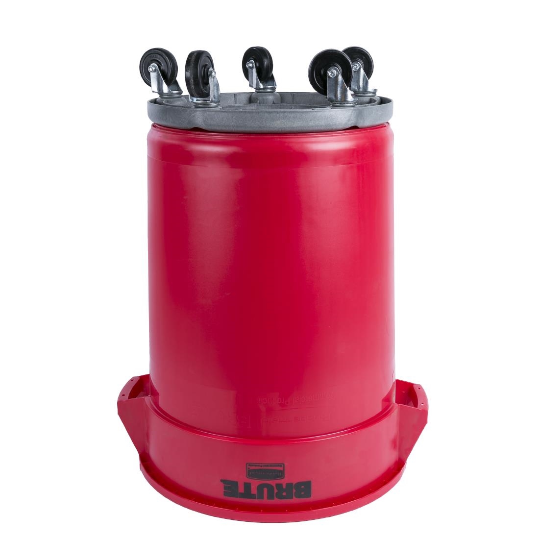Rubbermaid Brute Utility Container Red 121Ltr