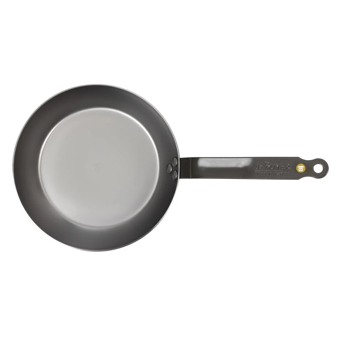 De Buyer Mineral B Black Iron Induction Frying Pan 260mm - Image 3