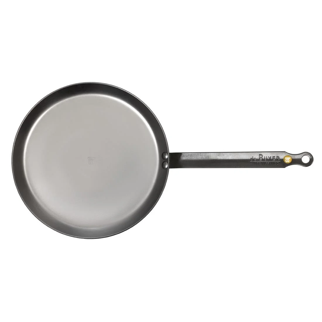 De Buyer Mineral B Black Iron Crepe Pan 240mm - Image 2