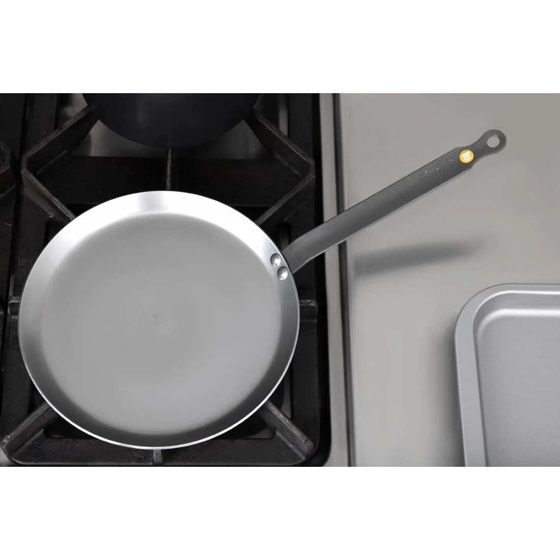De Buyer Mineral B Black Iron Crepe Pan 240mm - Image 7
