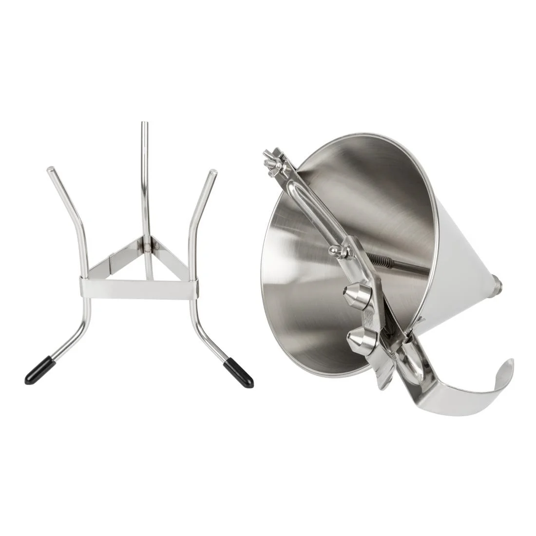 De Buyer Stainless Steel Automatic Piston Funnel 1.5ltr - Image 2