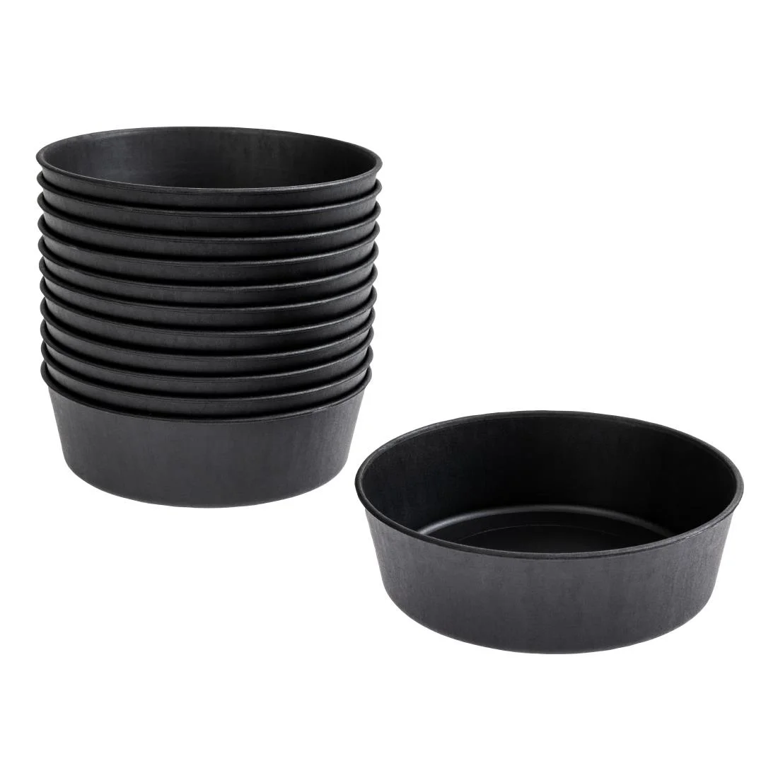 Matfer Exoglass Mini Pie Moulds Plain 10cm - Image 5