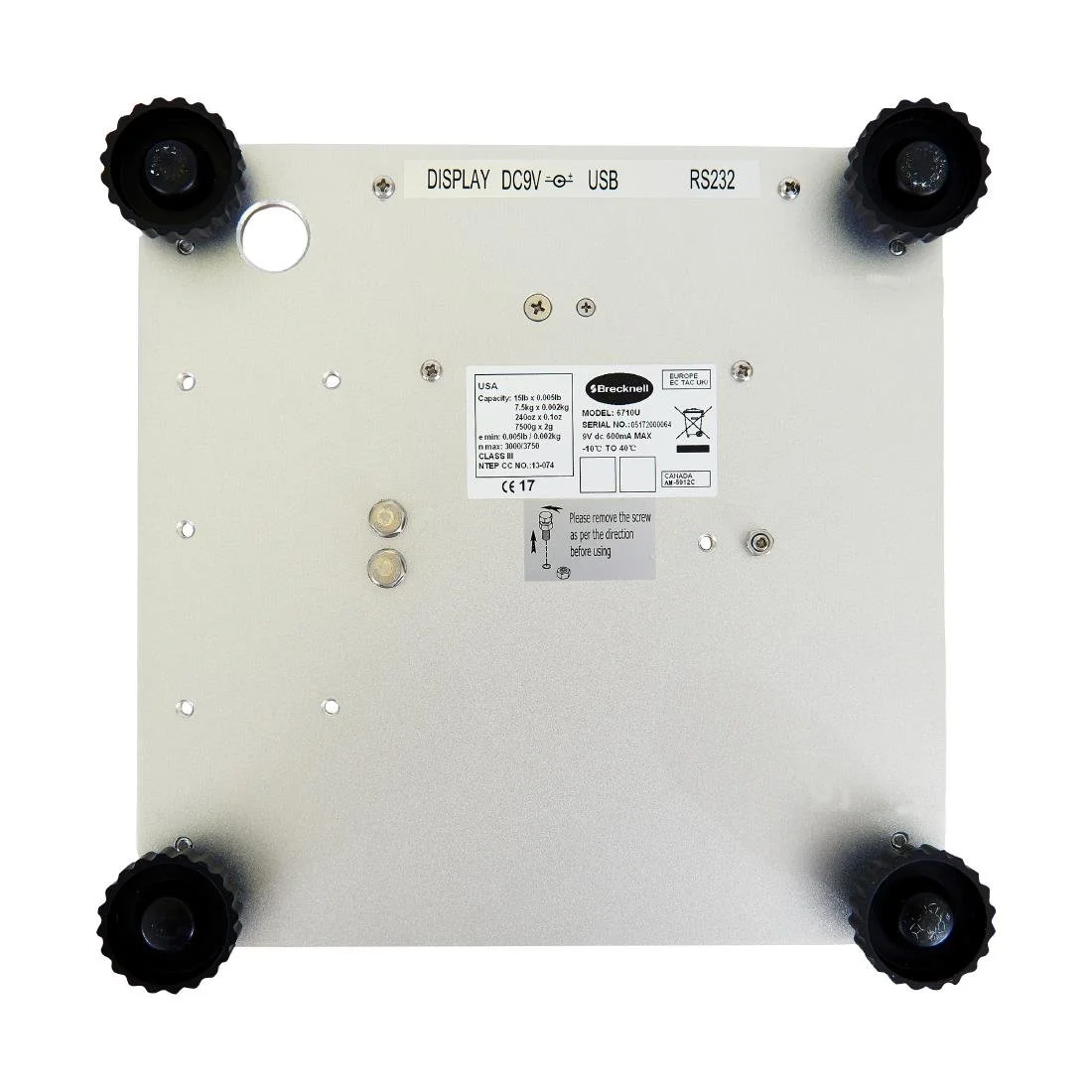 Brecknell 6700U Series POS Scale 6kg - Image 10