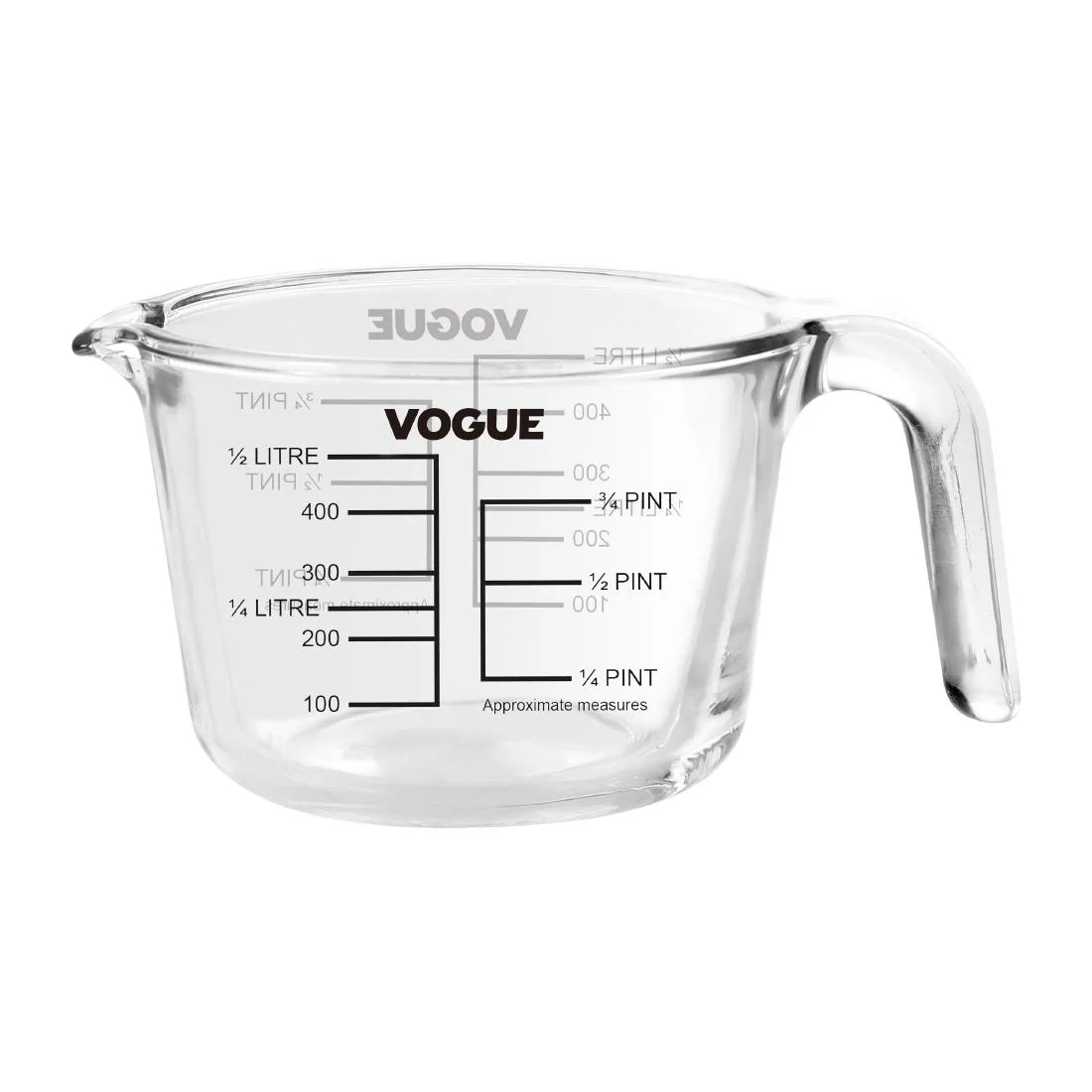 Vogue Glass Measuring Jug 645ml