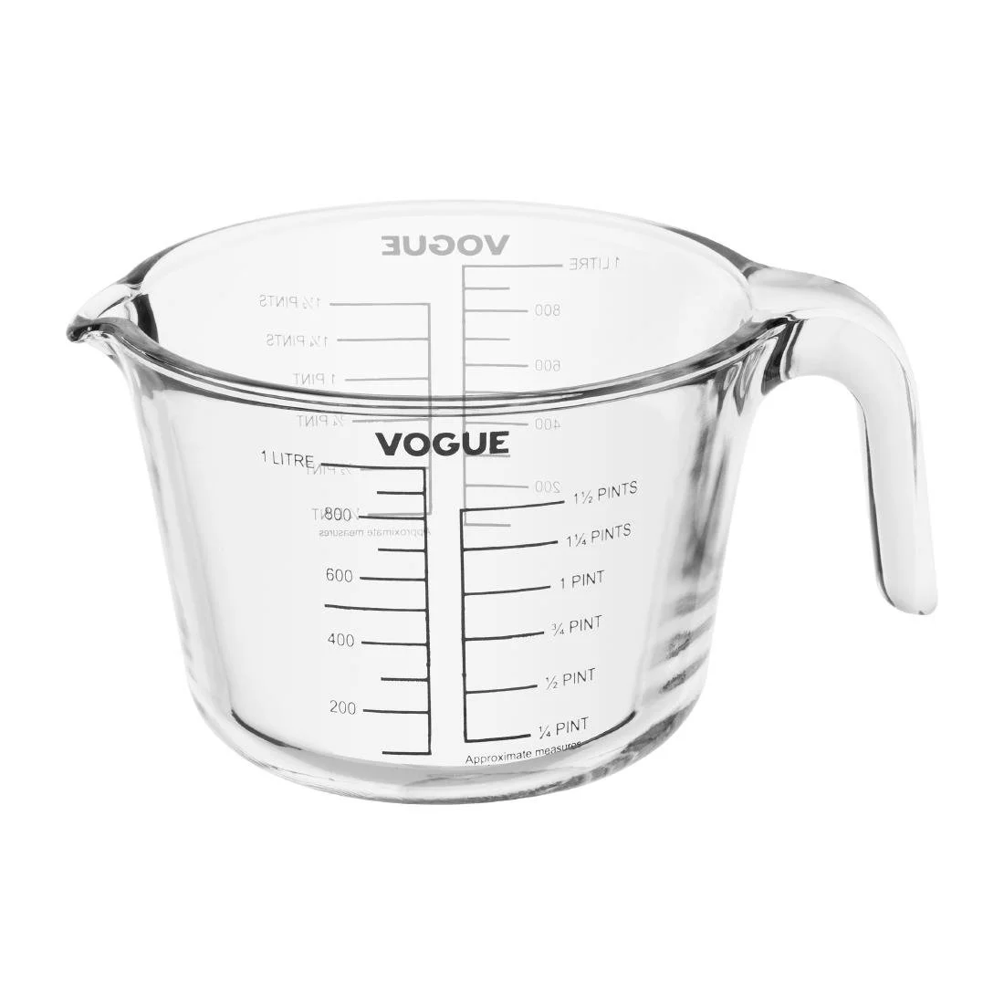 Vogue Glass Measuring Jug 1080ml - Image 2