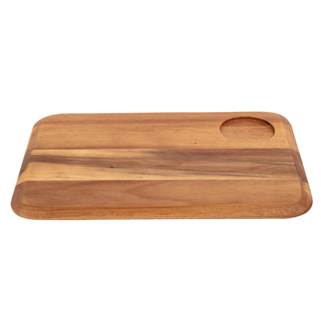 Rounded Acacia Presentation Board