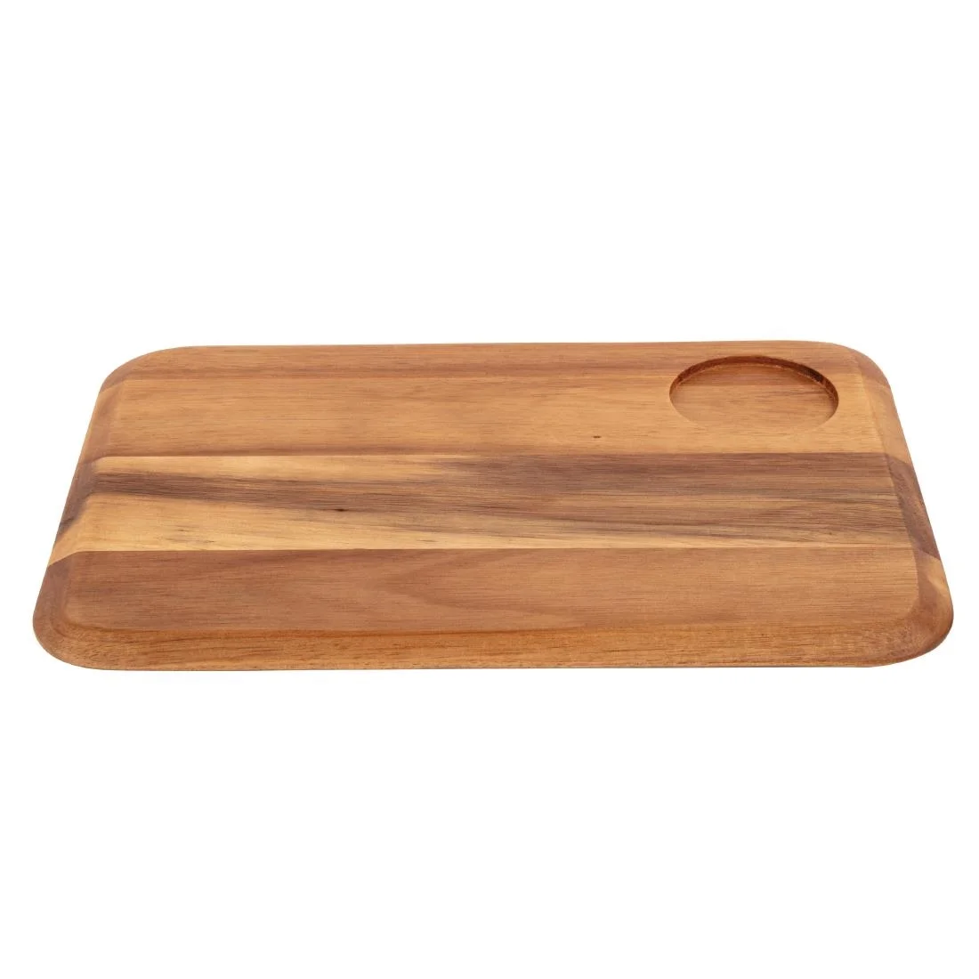 Rounded Acacia Presentation Board - Image 2