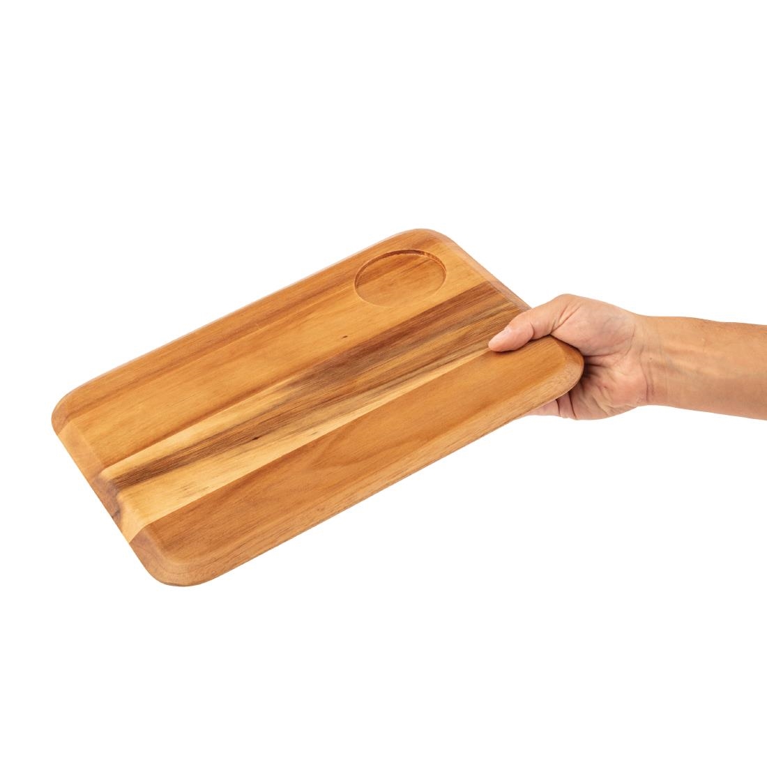 Rounded Acacia Presentation Board