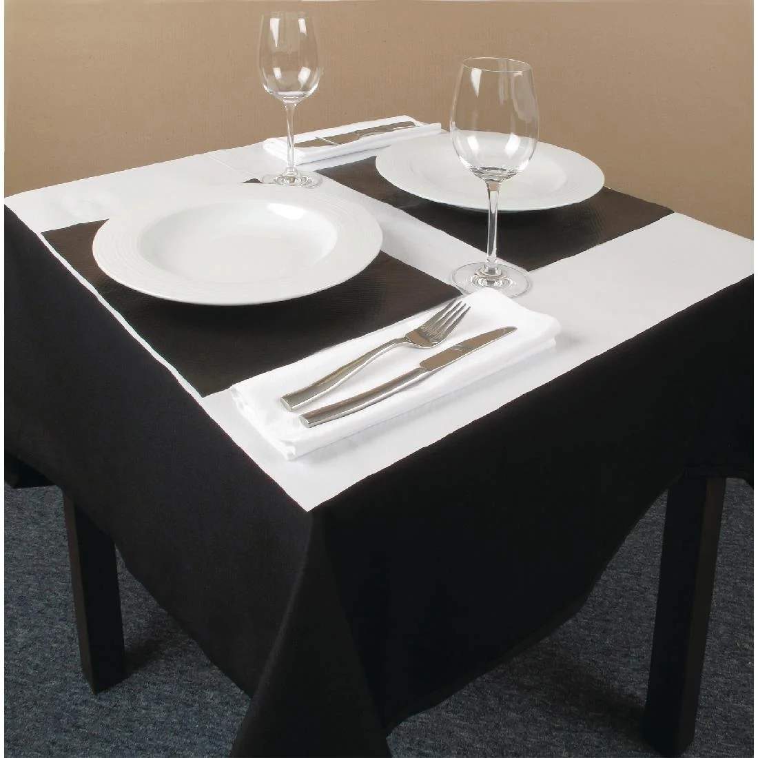 Paper Table Cover Glossy White (400 Pack) - Image 4
