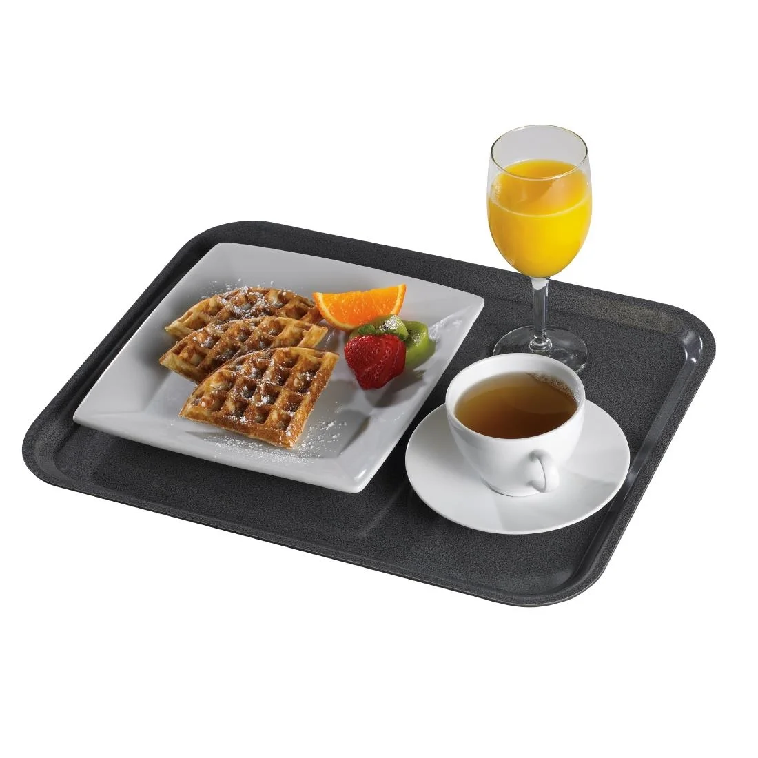 Cambro Cafeteria Tray 13 x 17 in Granite - Image 2