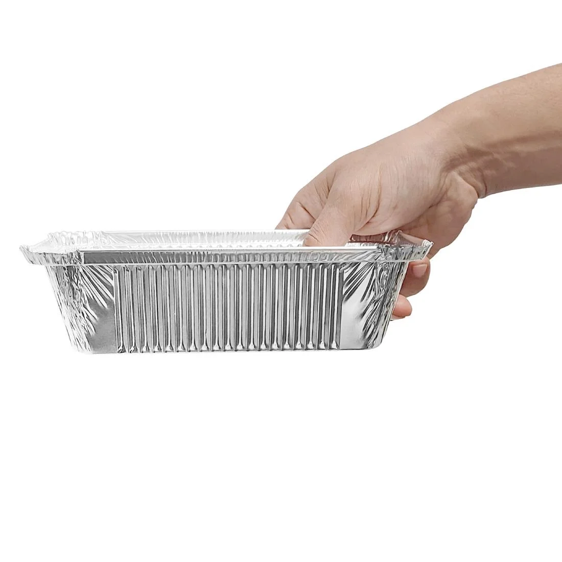 Nisbets Essentials Foil Containers and Lids 660ml (50 Pack) - Image 3