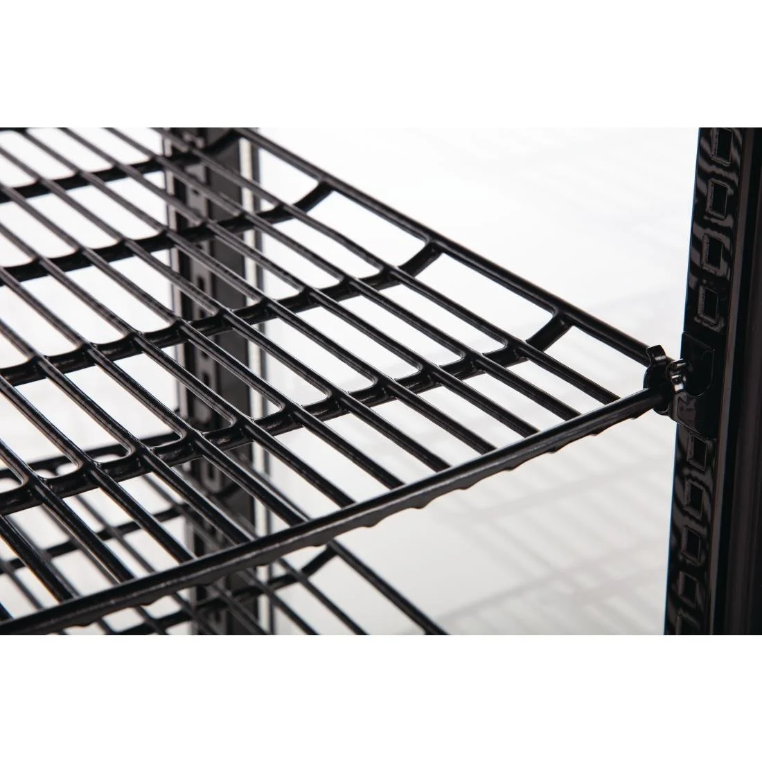 Polar C-Series Energy Efficient Curved Door Display Fridge Black 86Ltr - Image 7