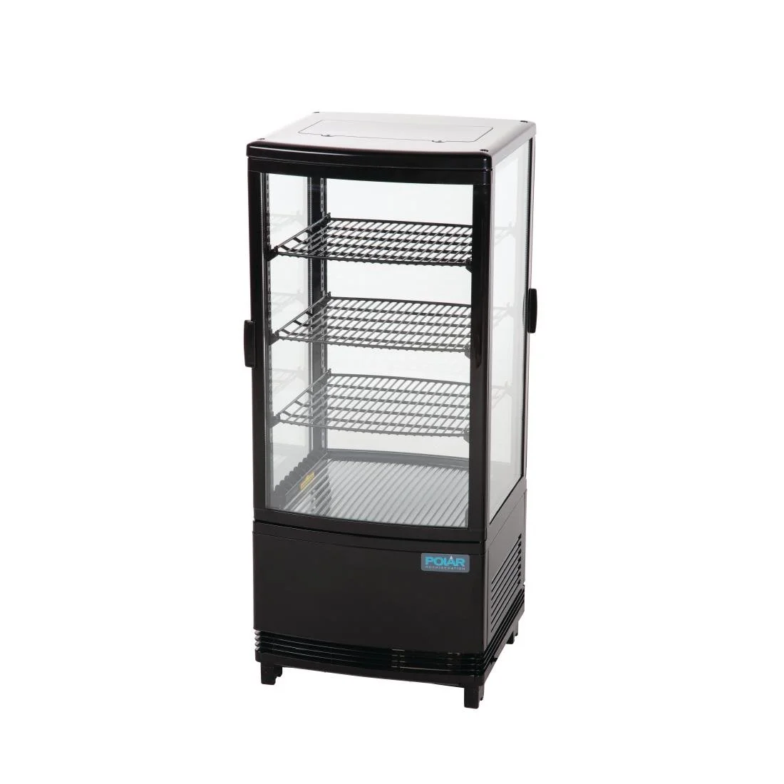 Polar C-Series Energy Efficient Curved Door Display Fridge Black 86Ltr - Image 8