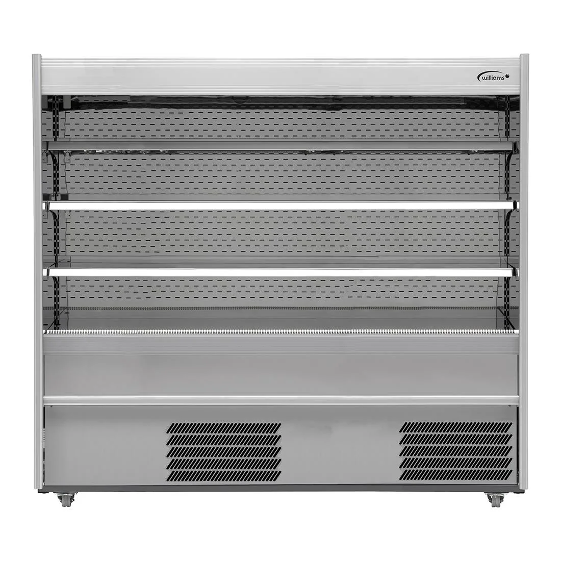 Williams Gem 1856mm Slimline Multideck Stainless Steel with Nightblind R180-SCN