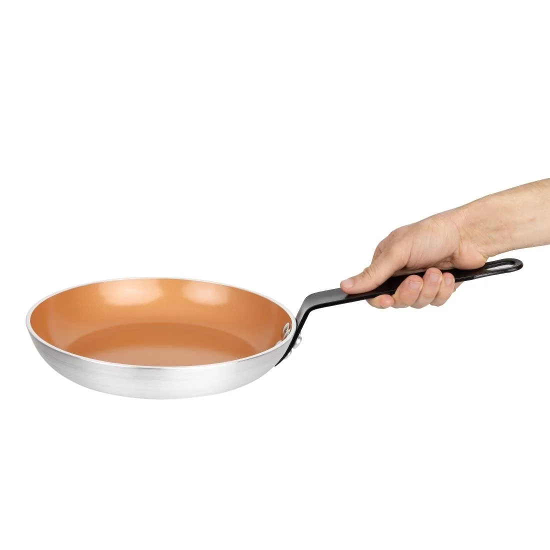 Vogue Aluminium Non-Stick Ceramic Coated Frying Pan 24cm - Image 6