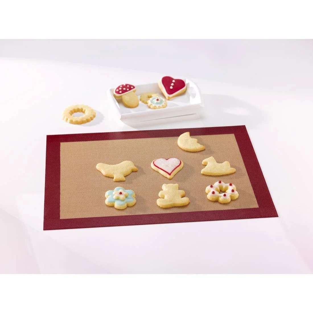NoStik Reusable Silicone Baking Mat 300 x 400mm - Image 2