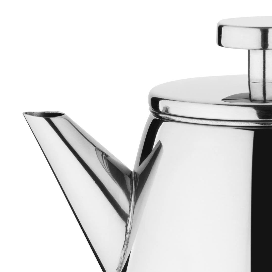 Olympia Conical Insulated Stainless Steel Teapot with Filter 600ml - Image 6