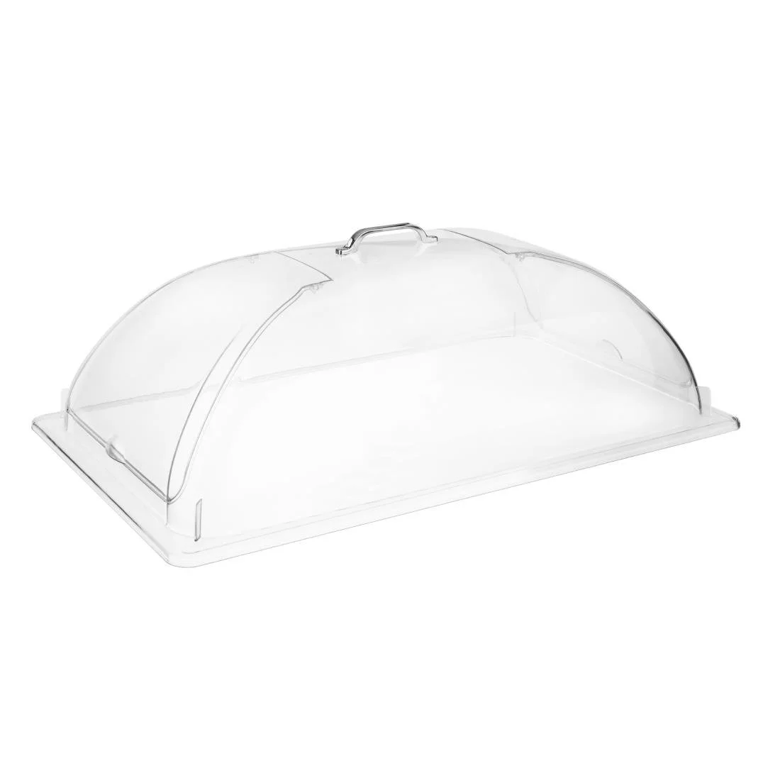 Olympia Kristallon Polycarbonate 1/1 GN Domed Cover 535x330x175mm - Image 1