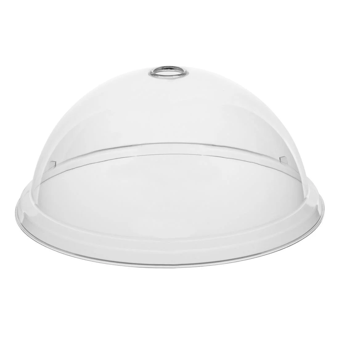 Olympia Kristallon Polycarbonate Domed Plate Cover Round 300mm - Image 1