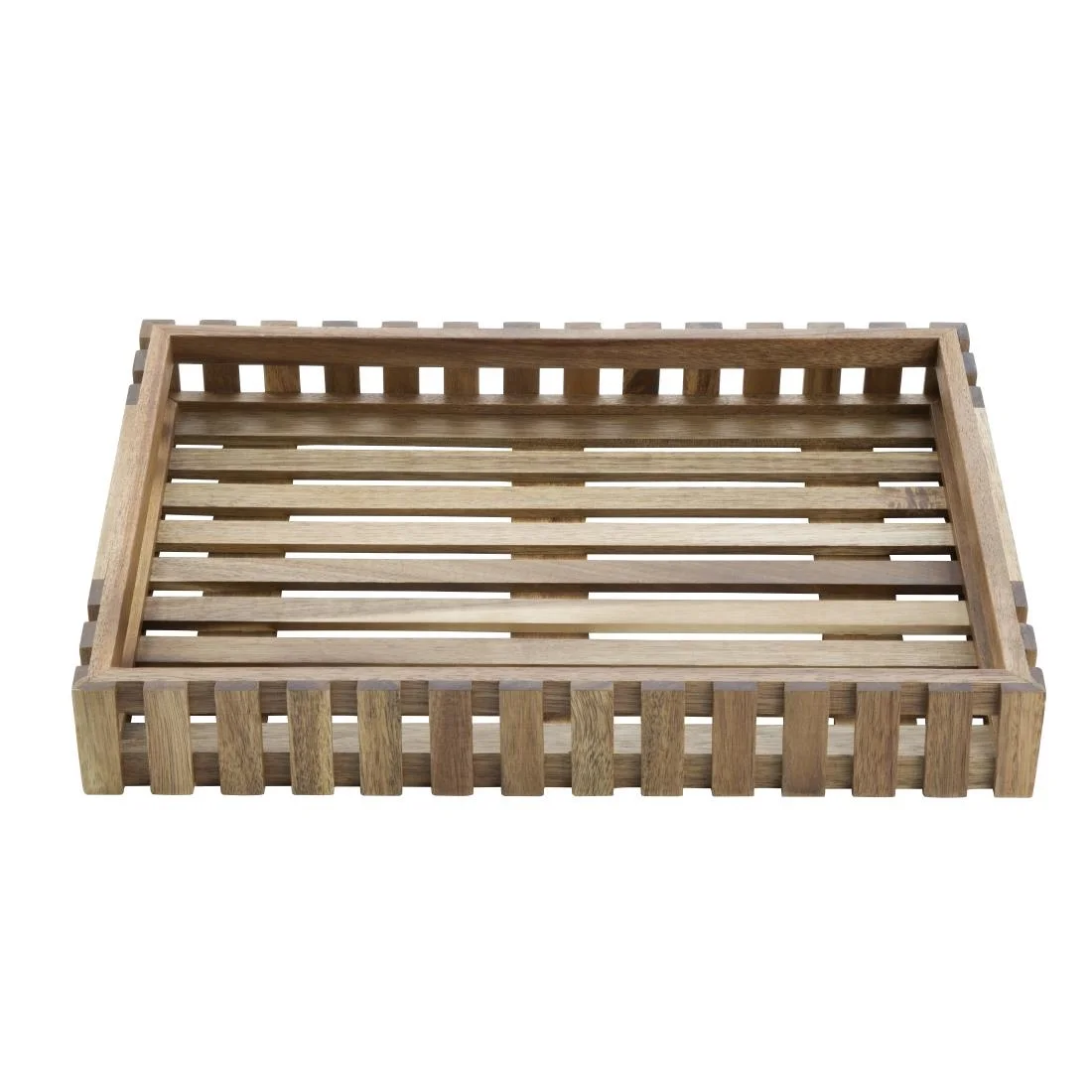 Olympia Acacia Small Storage Box 356x255mm - Image 2