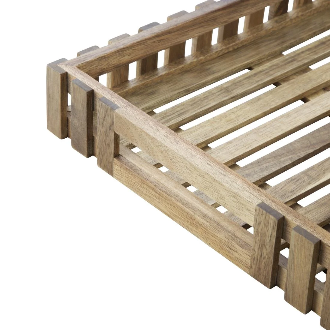 Olympia Acacia Small Storage Box 356x255mm - Image 3