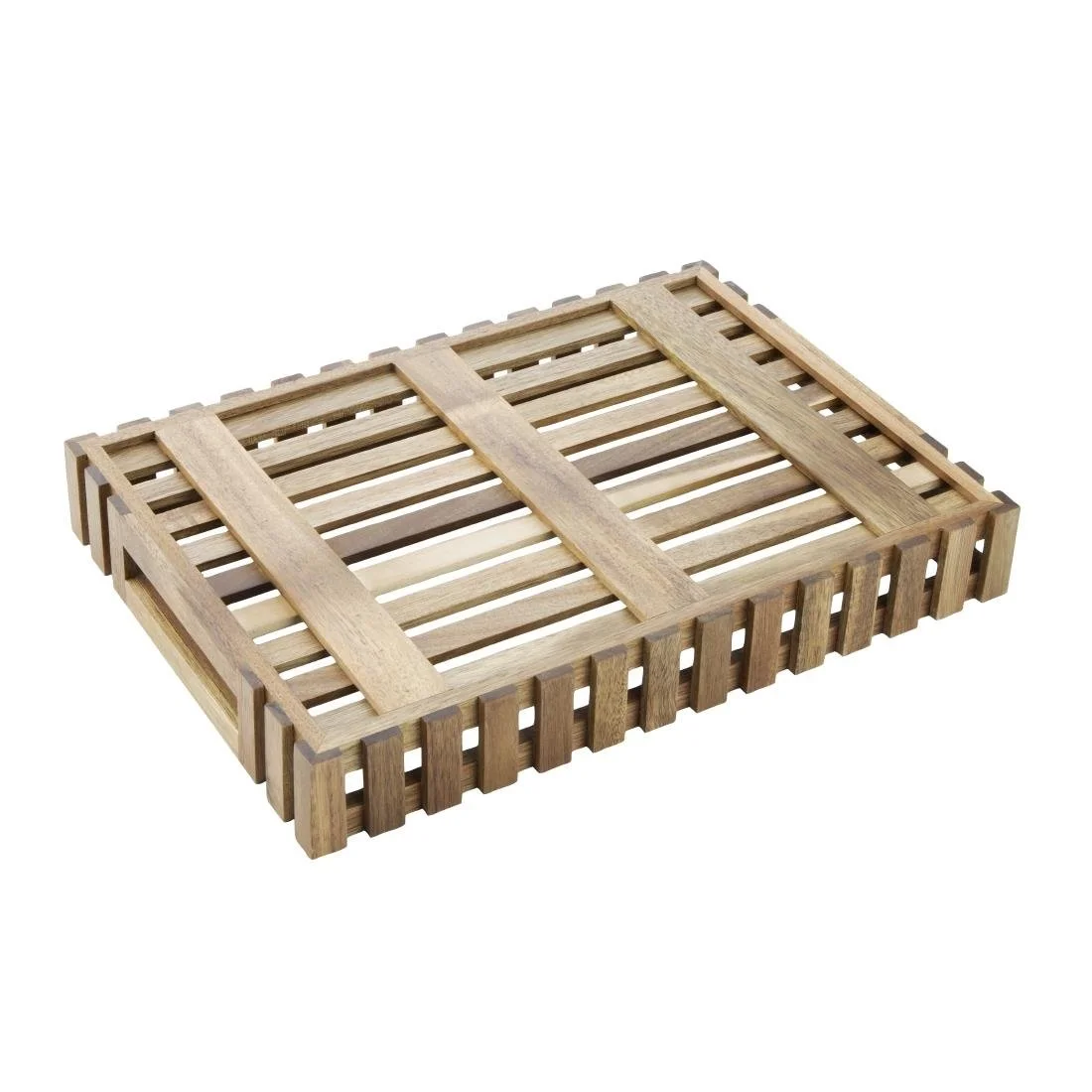 Olympia Acacia Small Storage Box 356x255mm - Image 4