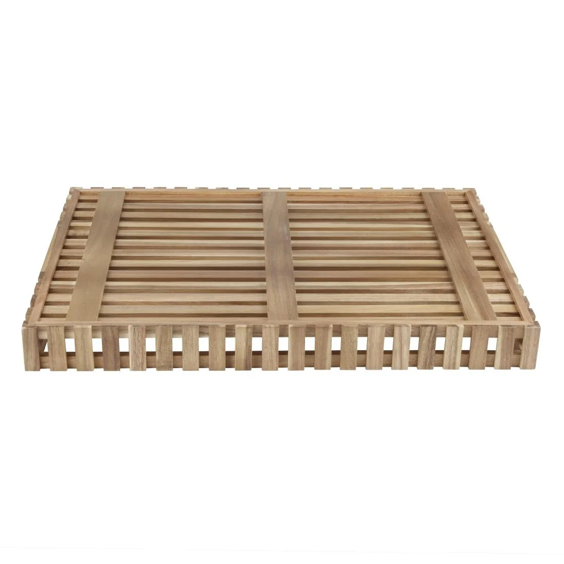 Olympia Acacia Large Storage Box 510x356mm - Image 3