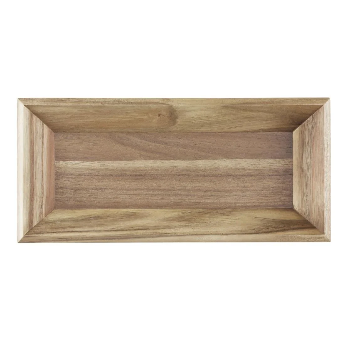 Olympia Acacia Rectangular Tray 380x180mm - Image 3