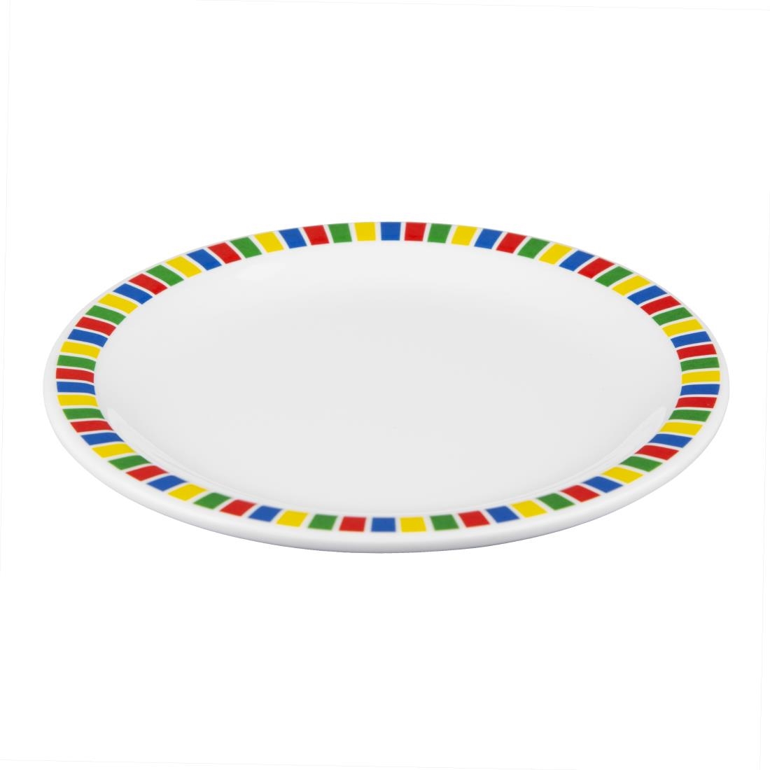 Kristallon Fairground Melamine Side Plates 160mm