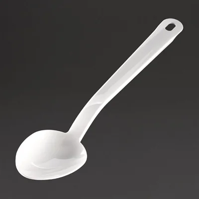 Matfer Bourgeat Exoglass Serving Spoon White 13" - Image 3