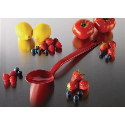 Matfer Bourgeat Exoglass Serving Spoon Red 13" - Image 3