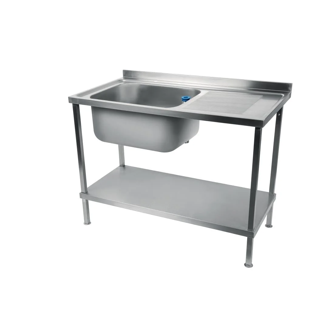 Holmes Fully Assembled Stainless Steel Sink Right Hand Drainer 1000mm - Image 3
