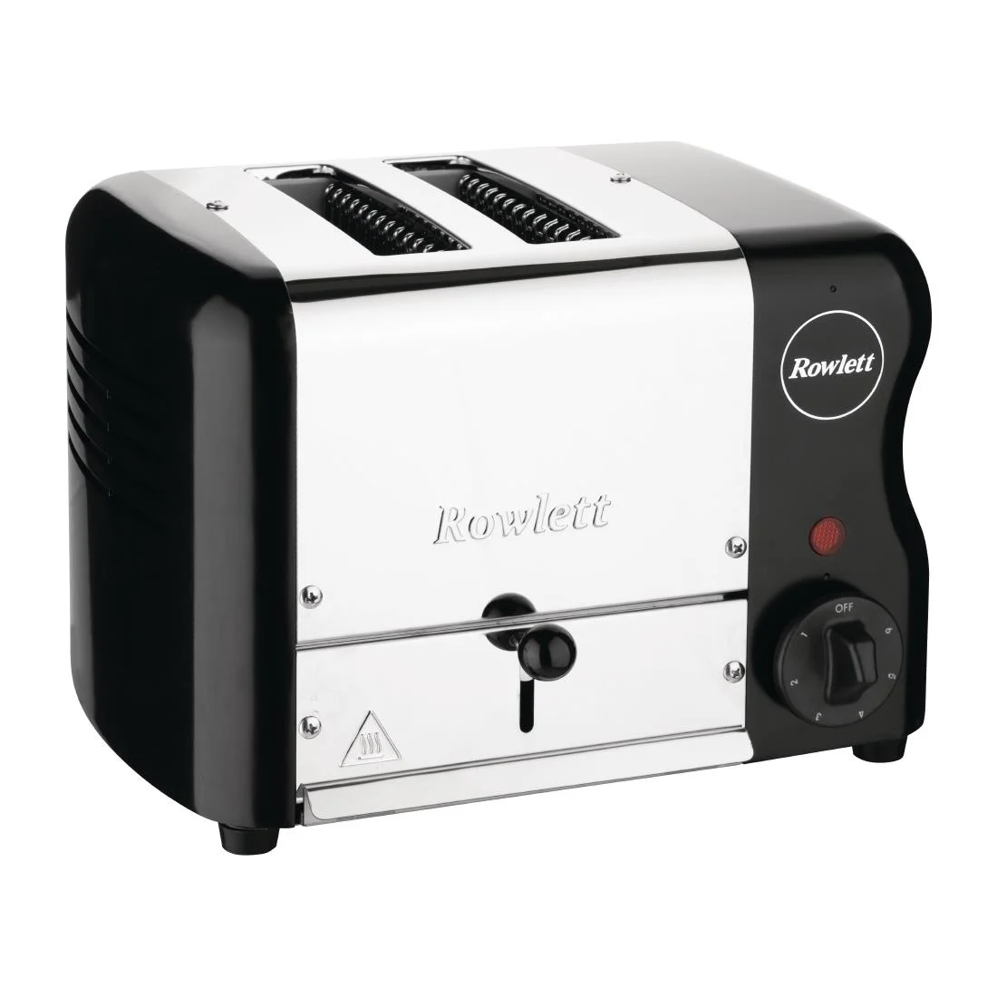 Rowlett Esprit 2 Slot Toaster Jet Black w/2 Additional Elements & Sandwich Cage