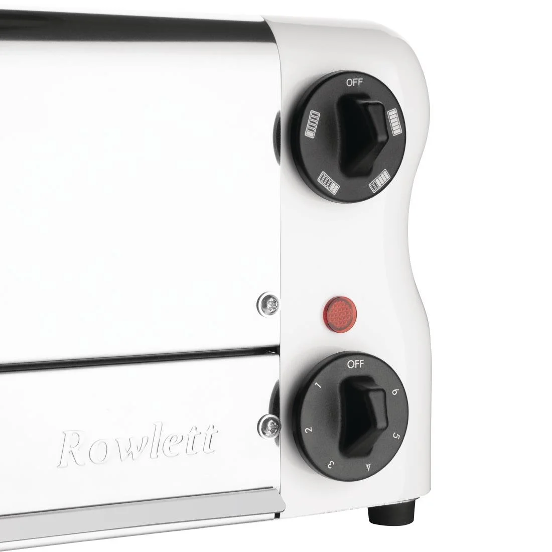 Rowlett Esprit Toaster White 6 Slot w/2x Additional Elements & Sandwich Cage - Image 6