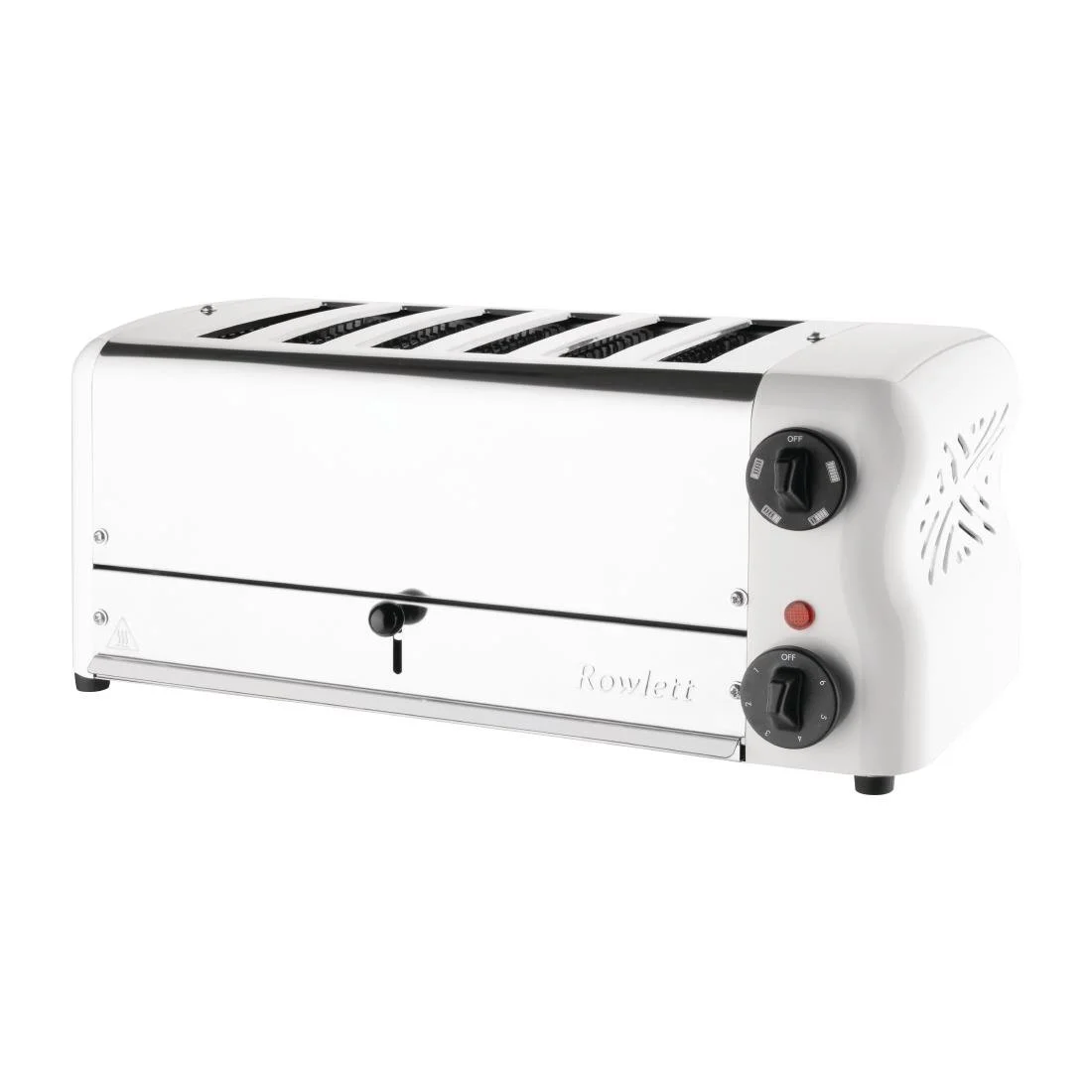 Rowlett Esprit Toaster White 6 Slot w/2x Additional Elements & Sandwich Cage - Image 7